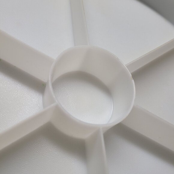 Tupperware 405 Large Round Snack Server Lid Vintage 12 Inch - Picture 5 of 8